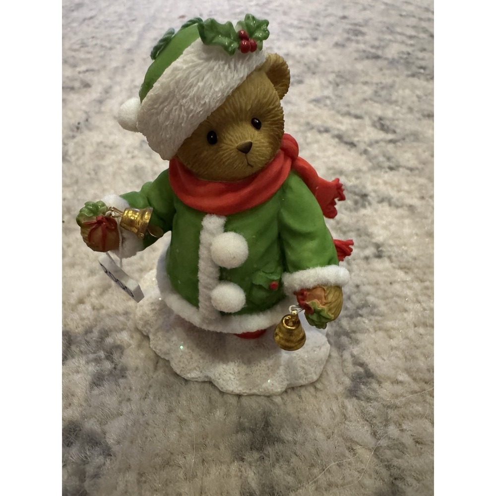 Cherished Teddies 2009 NAN "Ring In The Holidays" 4013430 CT7